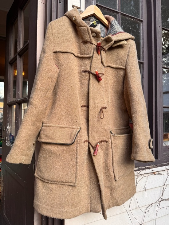 olympic of canada Other - Camel Wool Toggle Duffle Coat with Hood